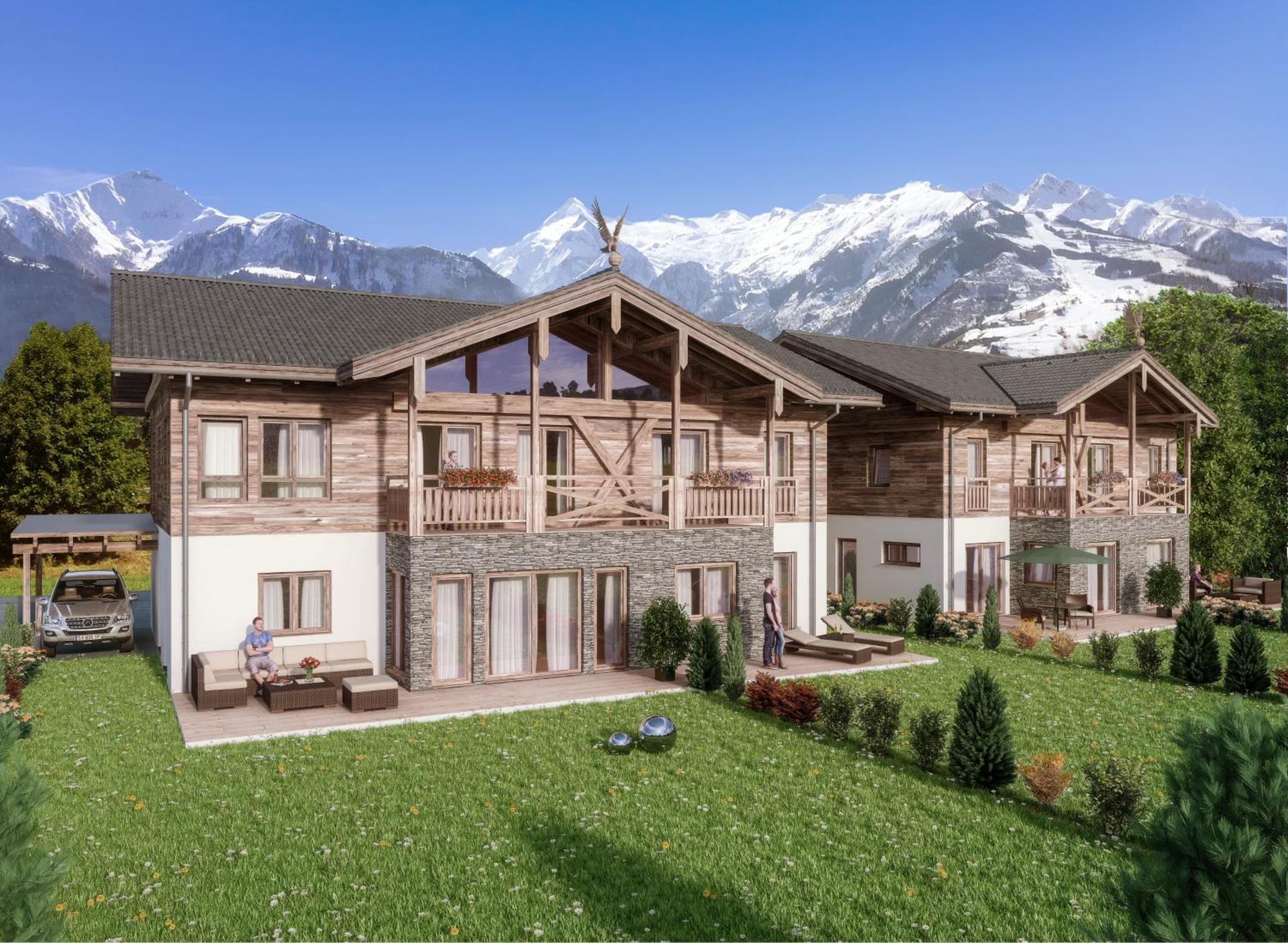 Grossglockner Chalets צל-אם-זי מראה חיצוני תמונה
